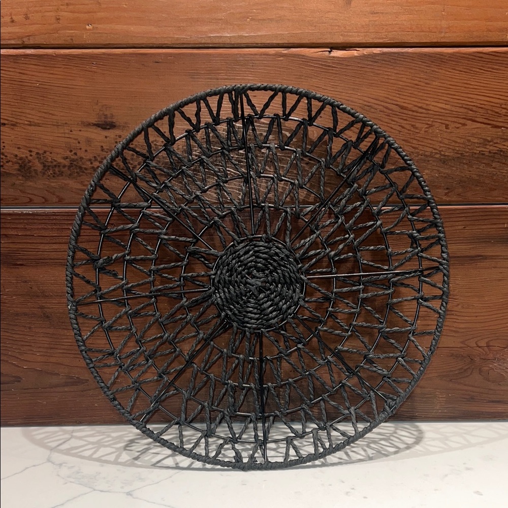 🔥‼️Black Woven Home Decor🔥‼️